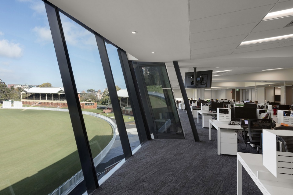 victorian cricket and community centre by cox architecture