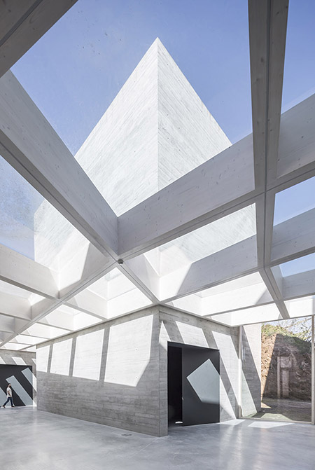 interpretation centre of romanesque by spaceworkers 1