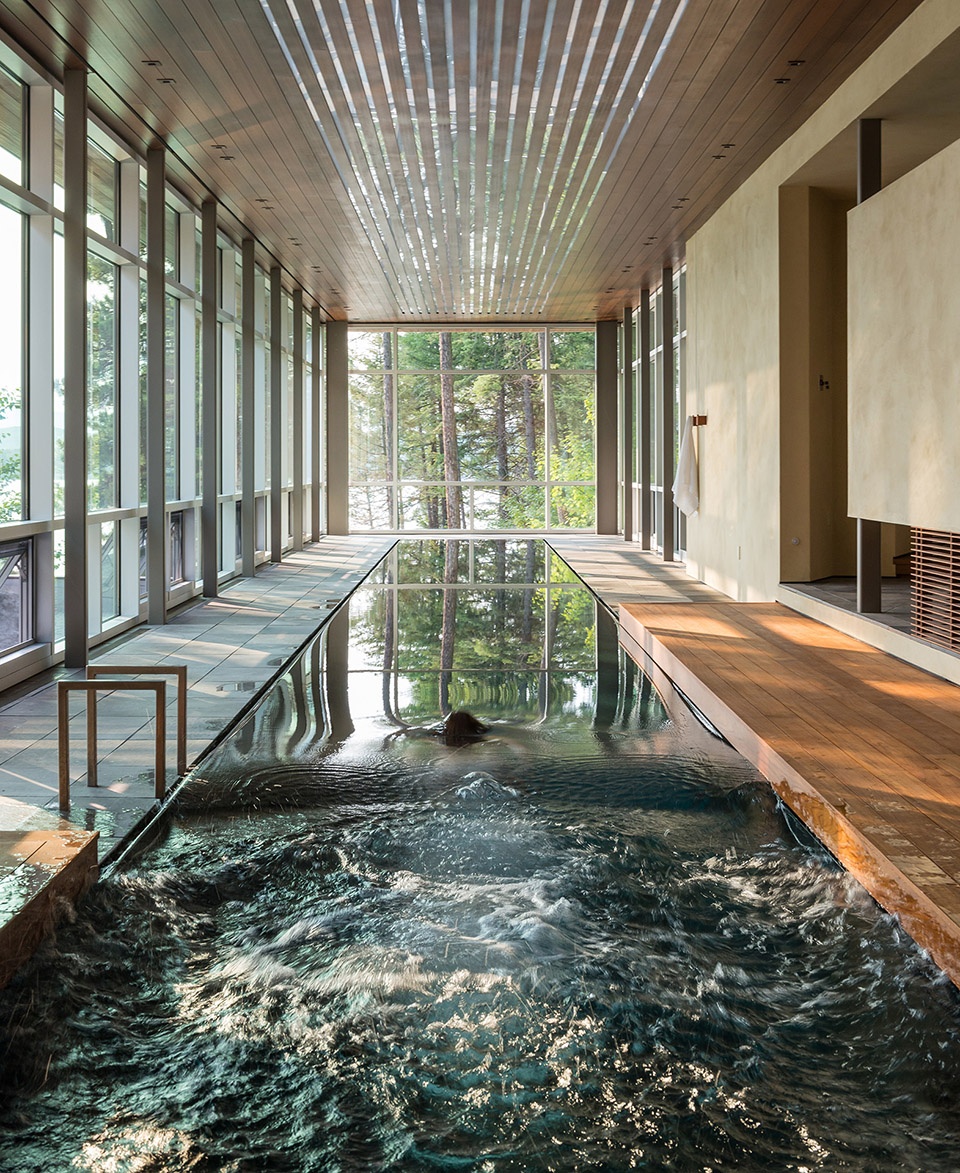 whitefish poolhouse gallery by cushing terrell