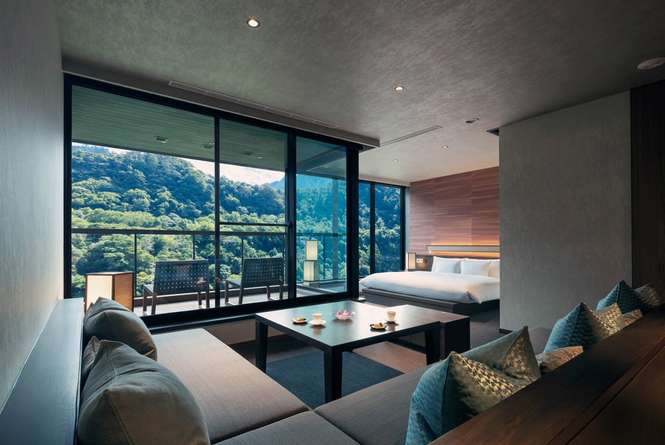 hoshinoya guguan by azuma architect associates