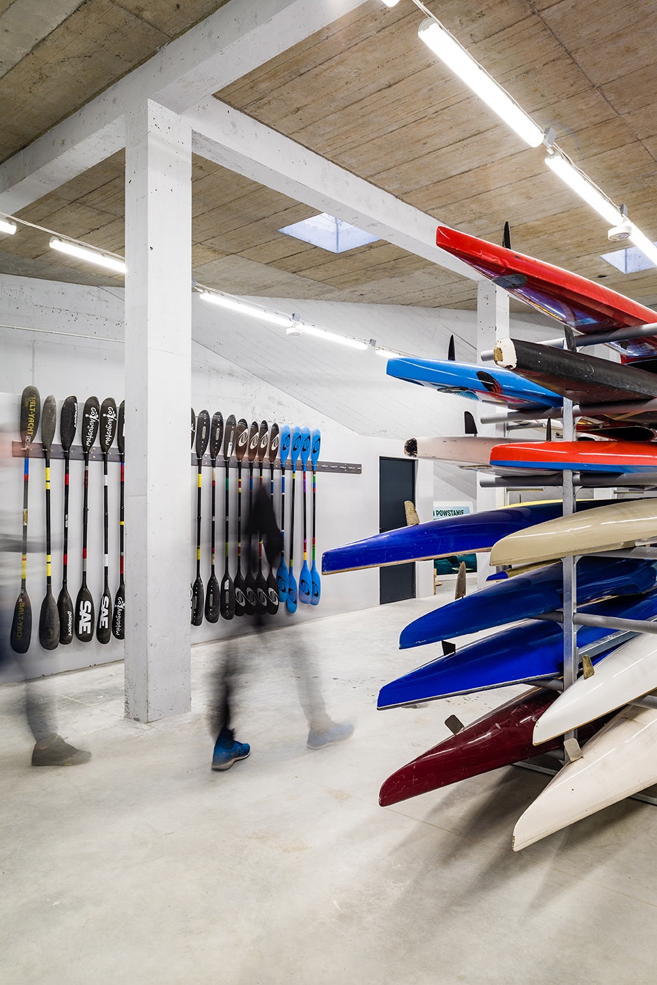 canoeing training base by psba inooni martyna lenart zygmunt