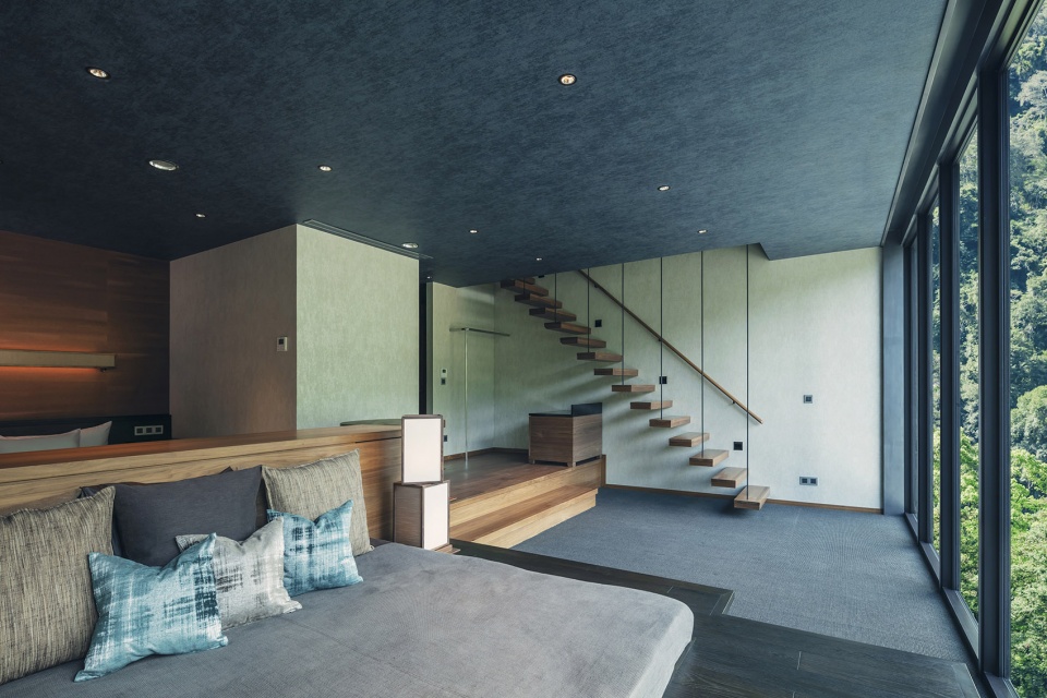 hoshinoya guguan by azuma architect associates