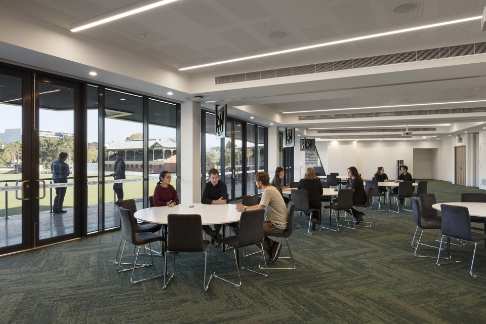 victorian cricket and community centre by cox architecture