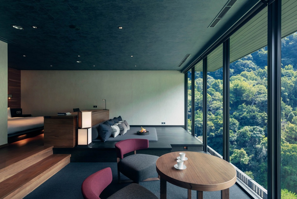hoshinoya guguan by azuma architect associates