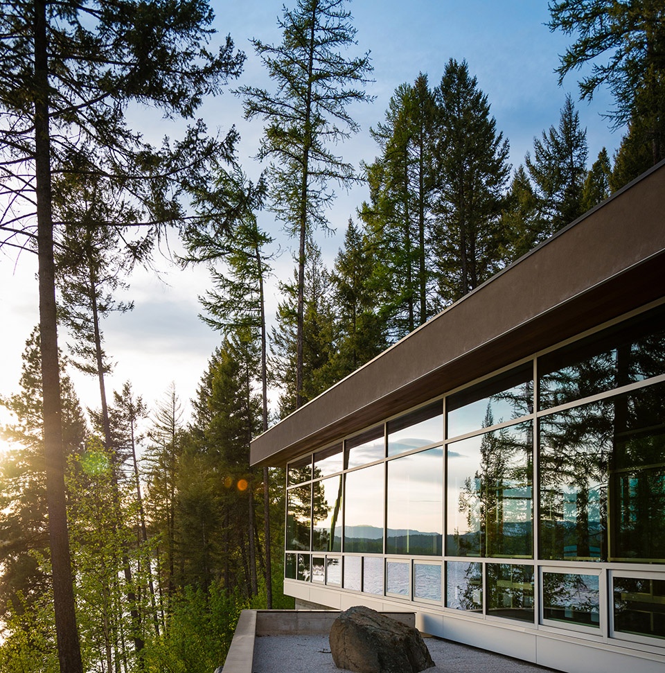 whitefish poolhouse gallery by cushing terrell