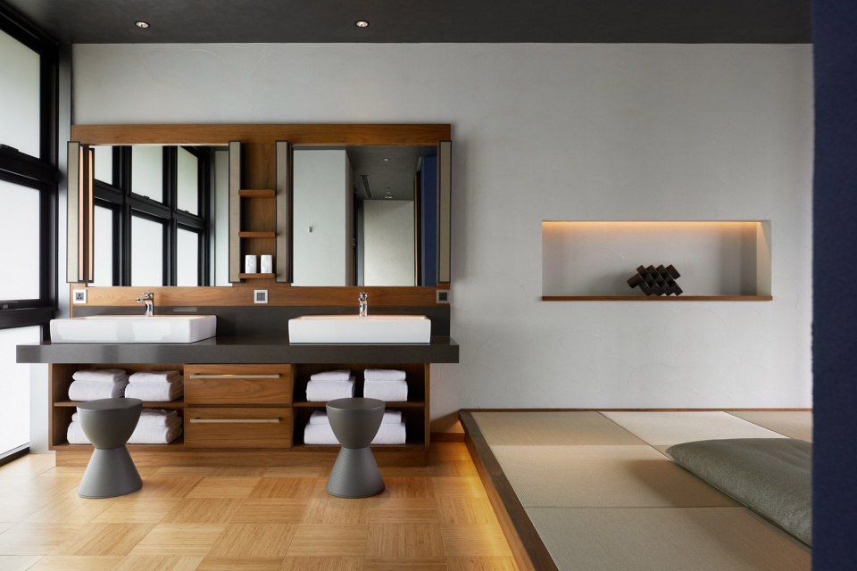 hoshinoya guguan by azuma architect associates