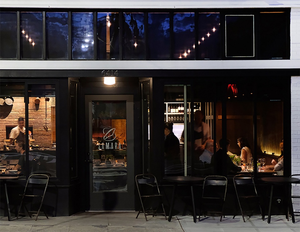 samara restaurant by mutuus studio