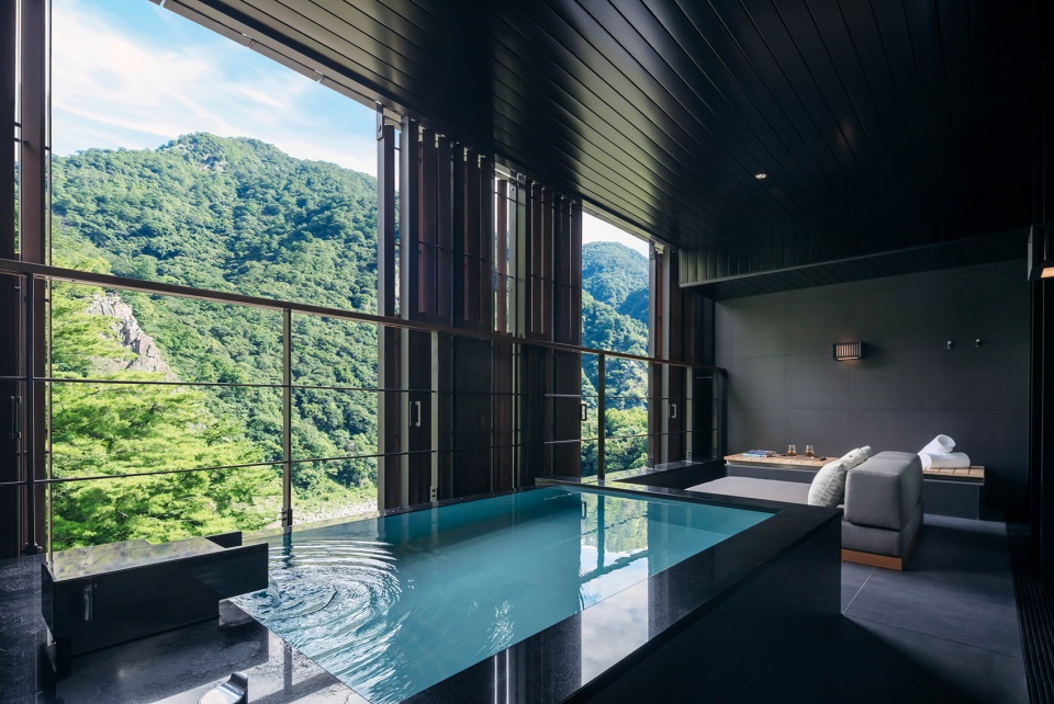 hoshinoya guguan by azuma architect associates