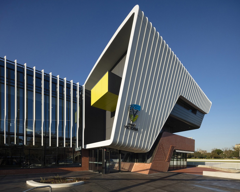 victorian cricket and community centre by cox architecture