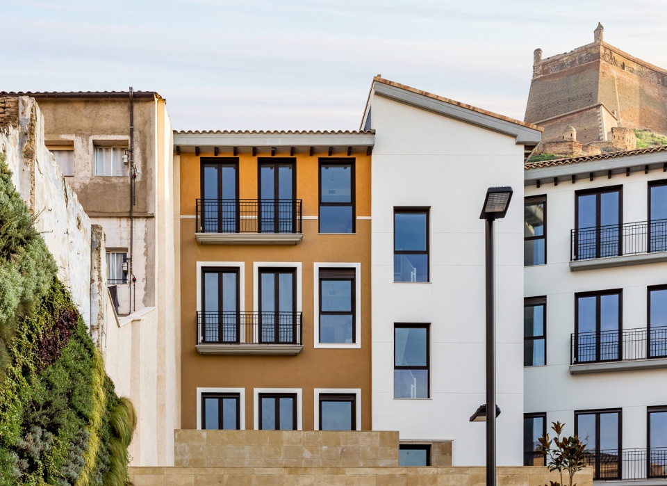 collective housing torrero building by domper domingo arquitectos