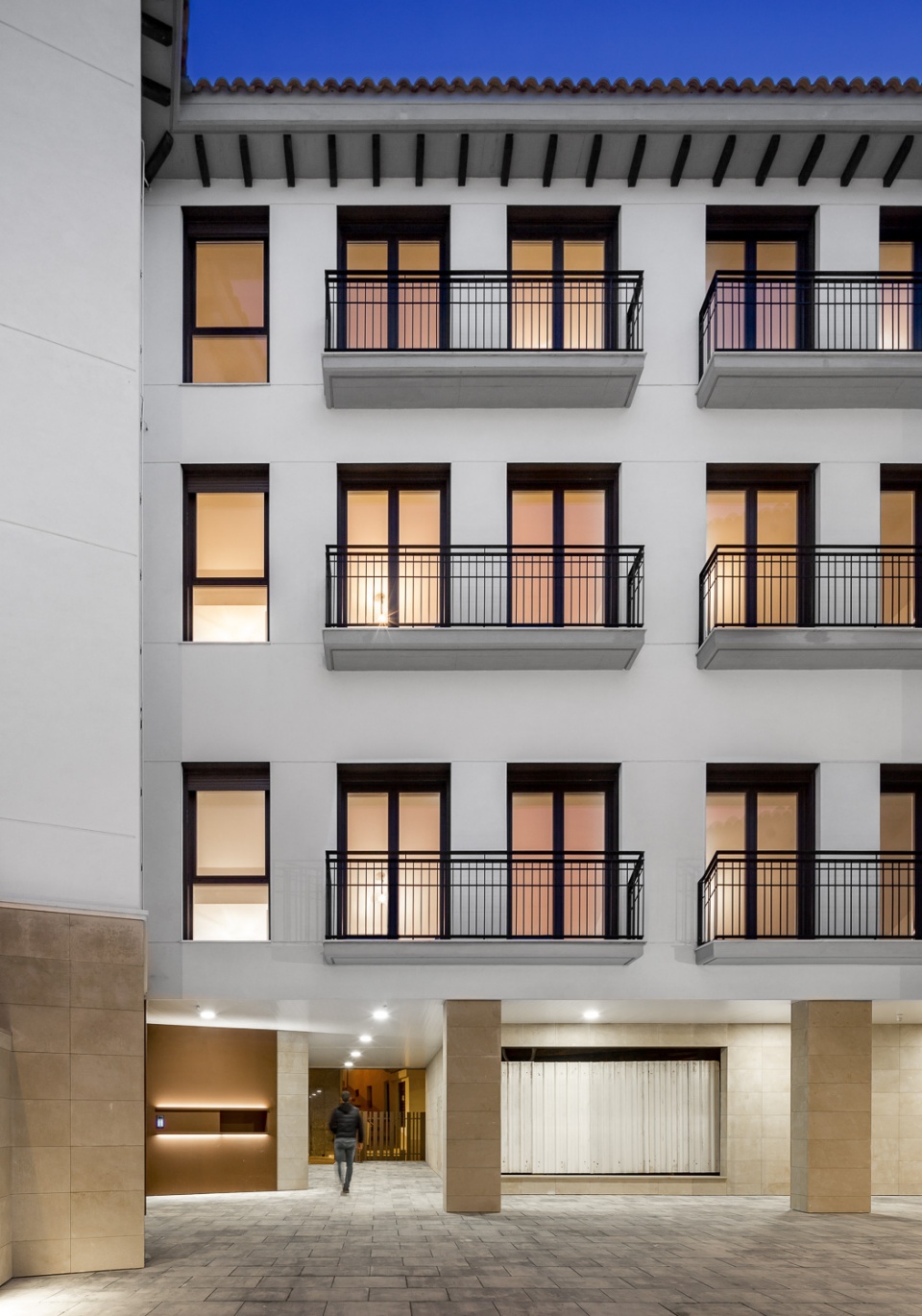 collective housing torrero building by domper domingo arquitectos