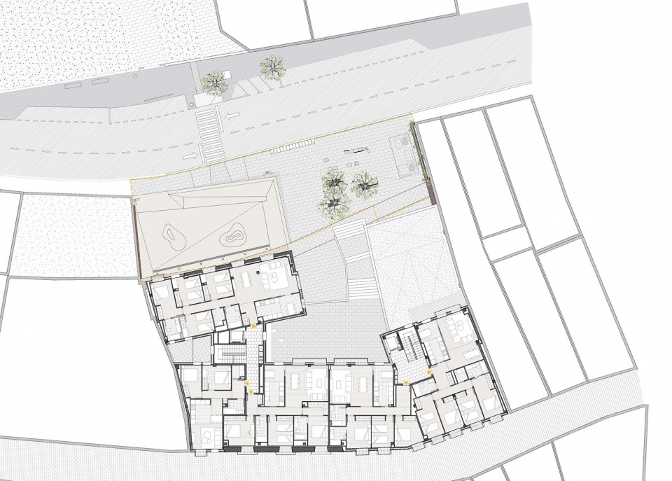 collective housing torrero building by domper domingo arquitectos