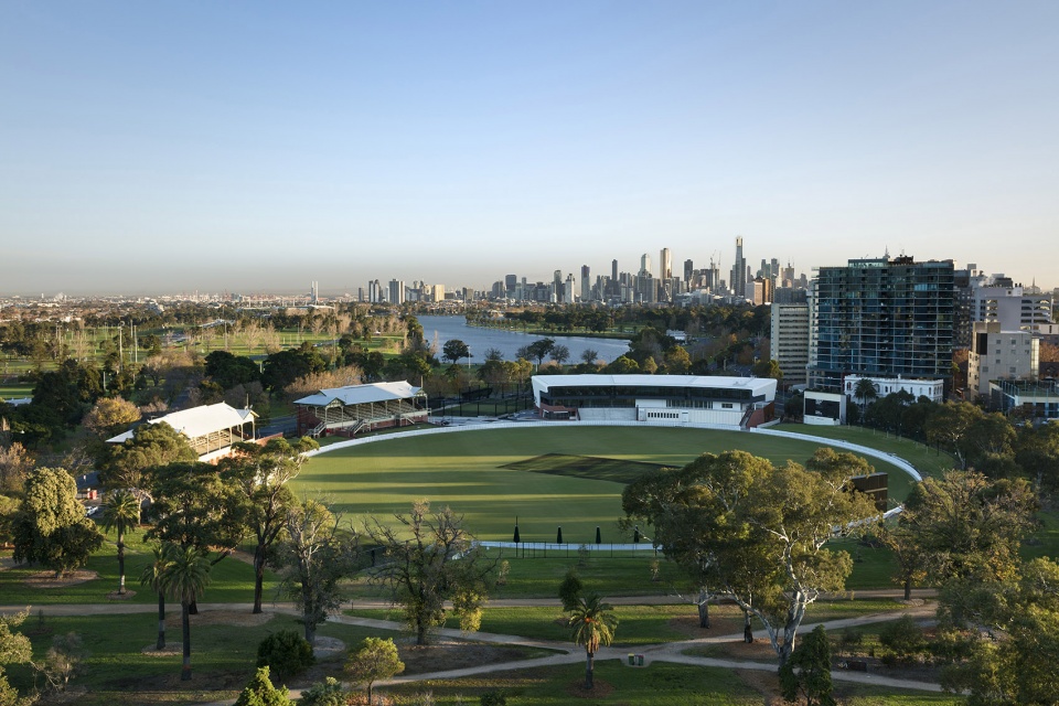 victorian cricket and community centre by cox architecture