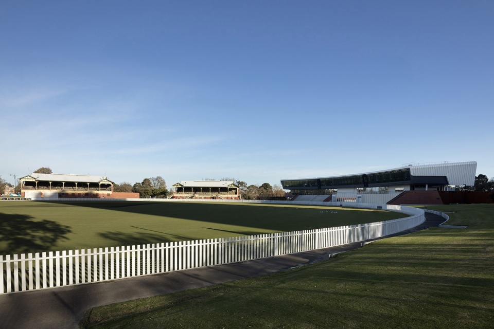 victorian cricket and community centre by cox architecture