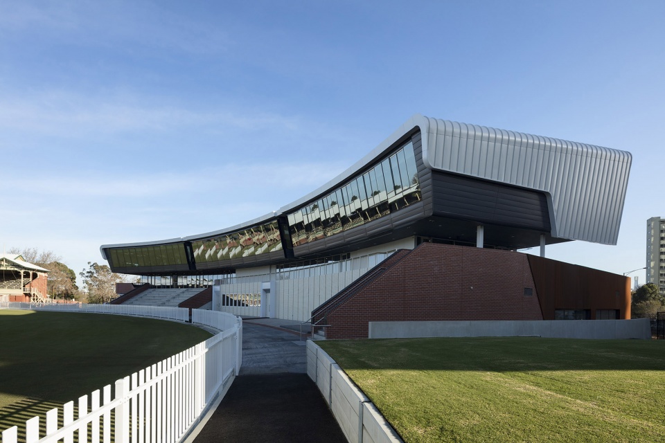 victorian cricket and community centre by cox architecture