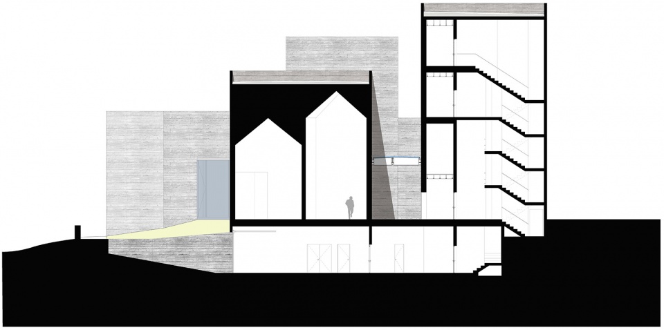 interpretation centre of romanesque by spaceworkers