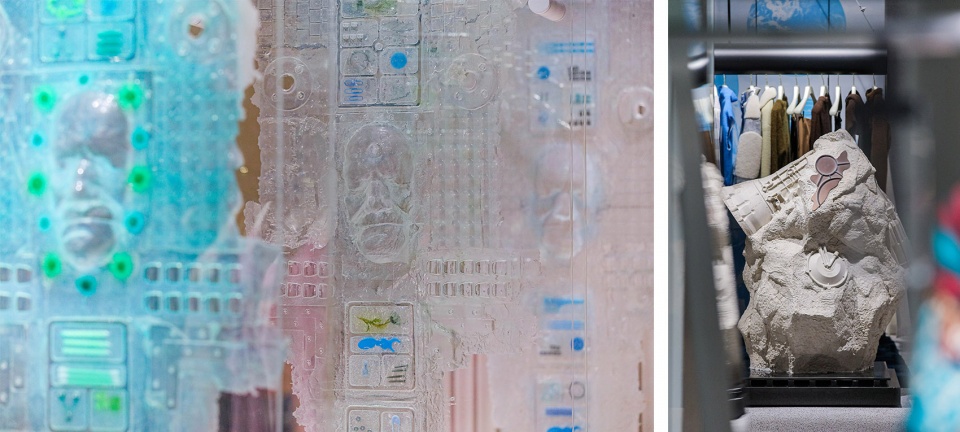 gentle monster introduces the digital analog future to skp s beijing