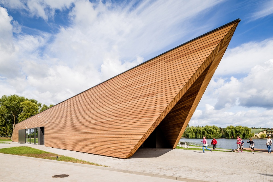 canoeing training base by psba inooni martyna lenart zygmunt