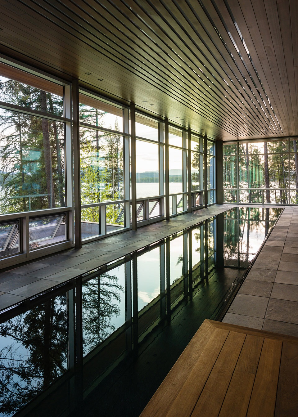 whitefish poolhouse gallery by cushing terrell