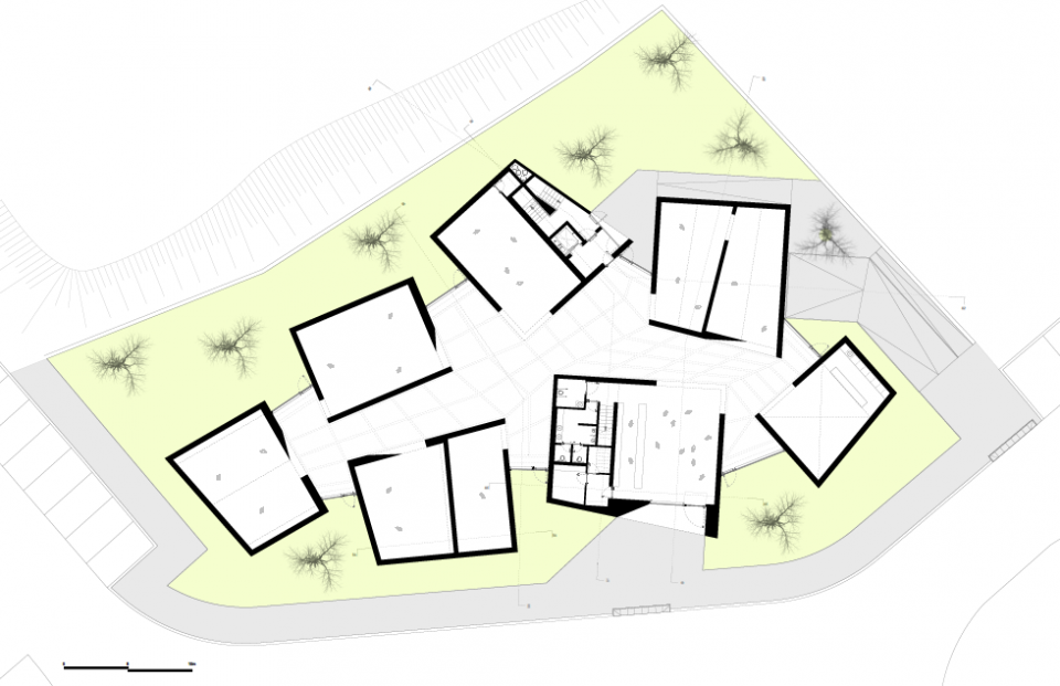 interpretation centre of romanesque by spaceworkers