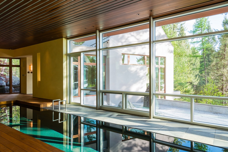 whitefish poolhouse gallery by cushing terrell