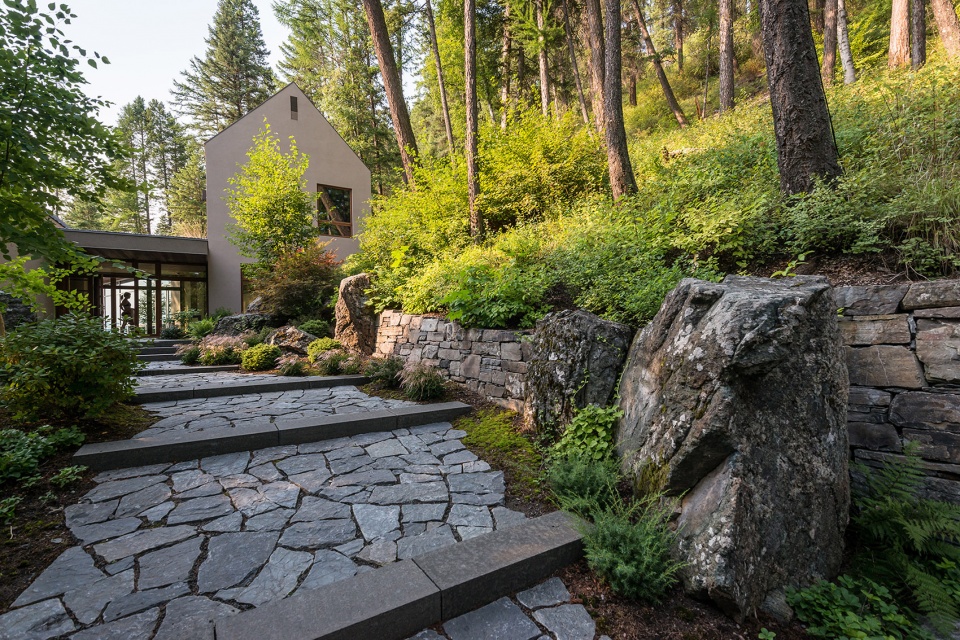 whitefish poolhouse gallery by cushing terrell