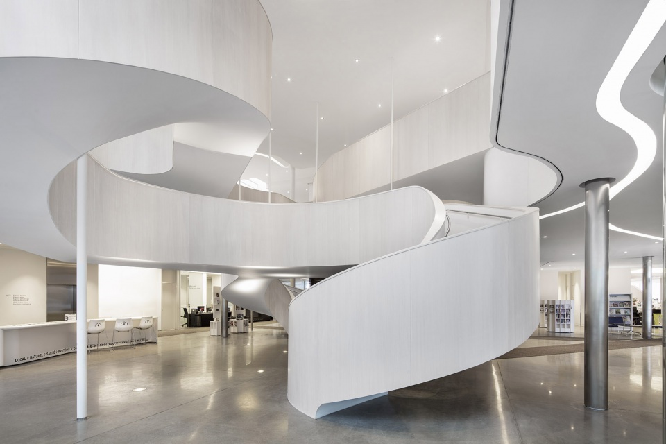Drummondville Public Library Chevalier Morales Architectes