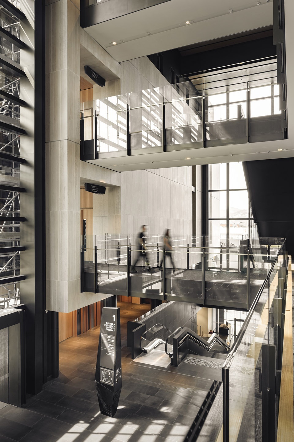 christchurch justice and emergency services precinct by warren and mahony wsp group cox architecture