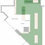 RAN･RAN花店，大阪 / SHIMPEI ODA ARCHITECT’S OFFICE + Atelier Loowe Inc.