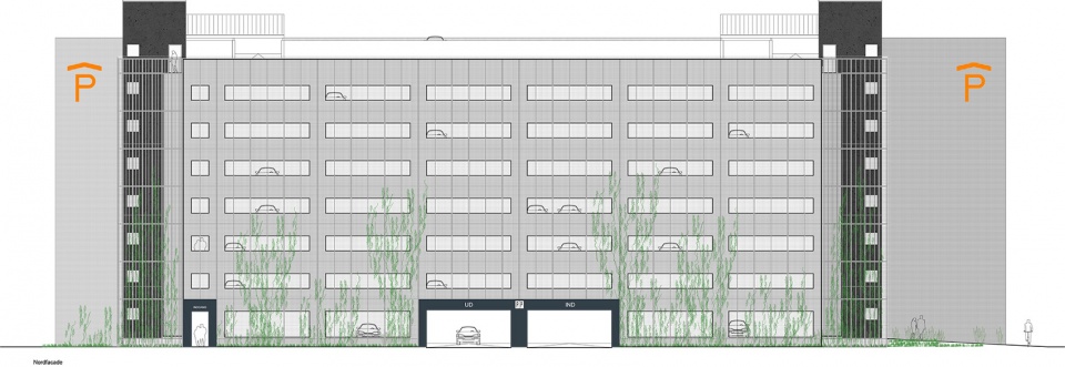 sangbergparking facility g2 aalborg eastern harbour by sangberg