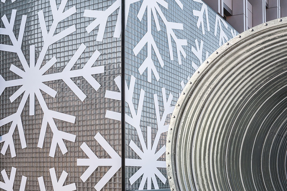 harmay white winter landscape installation china by ramoprimo