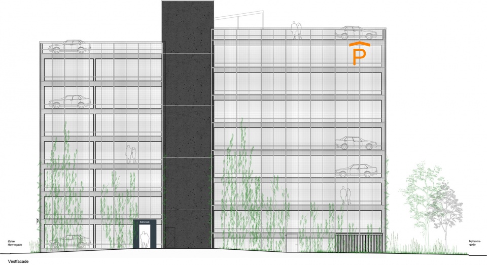sangbergparking facility g2 aalborg eastern harbour by sangberg