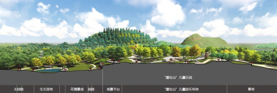 anshun hongshan lake civil park china by la design