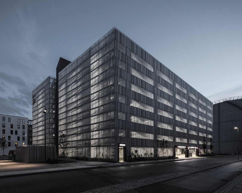 sangbergparking facility g2 aalborg eastern harbour by sangberg