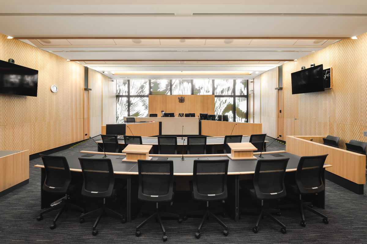 christchurch justice and emergency services precinct by warren and mahony wsp group cox architecture