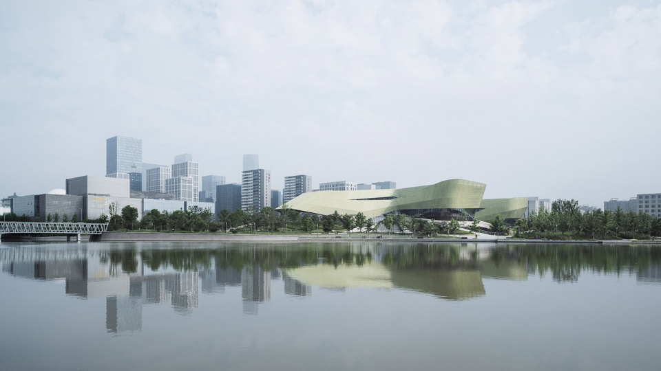 ningbo urban planning exhibition center china by playze schmidhuber