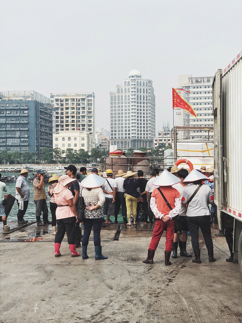 urban witness the transformation of shekou fishing port china by 24 scanlab