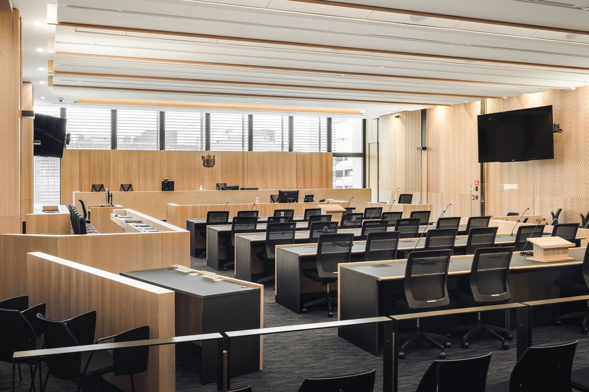 christchurch justice and emergency services precinct by warren and mahony wsp group cox architecture