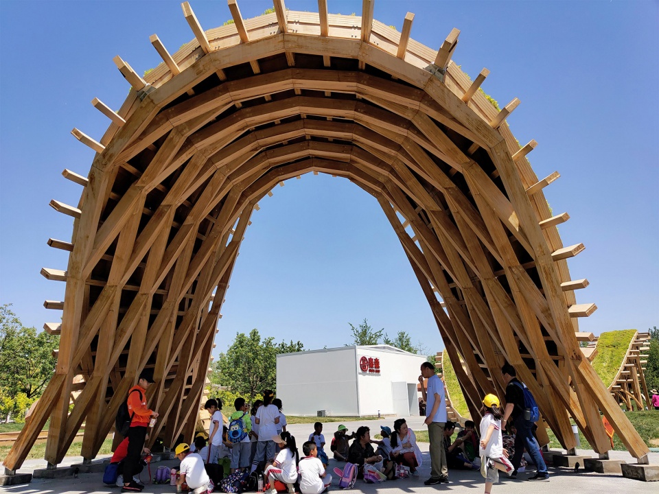 design of qinsen enterprise exhibition garden for 2019 beijing world horticultural exposition china by shanghai qinsen garden co ltd plan...