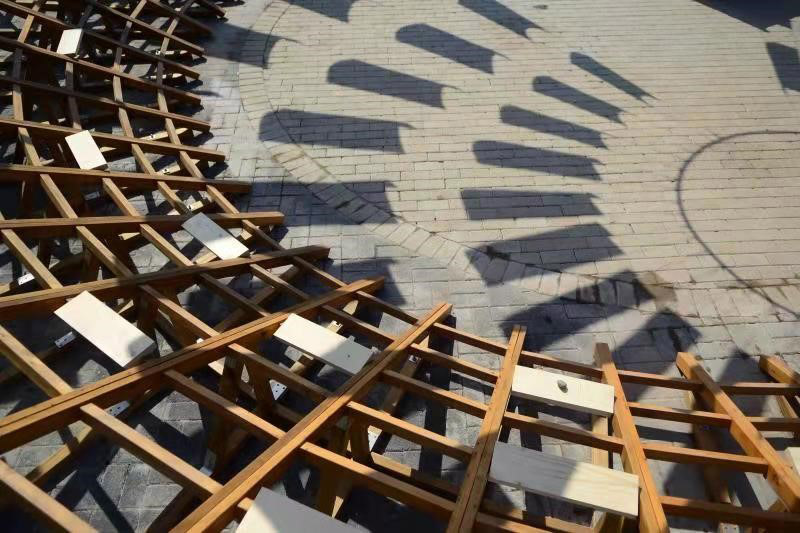 ladder party theater china by shandong jianzhu university china culture university