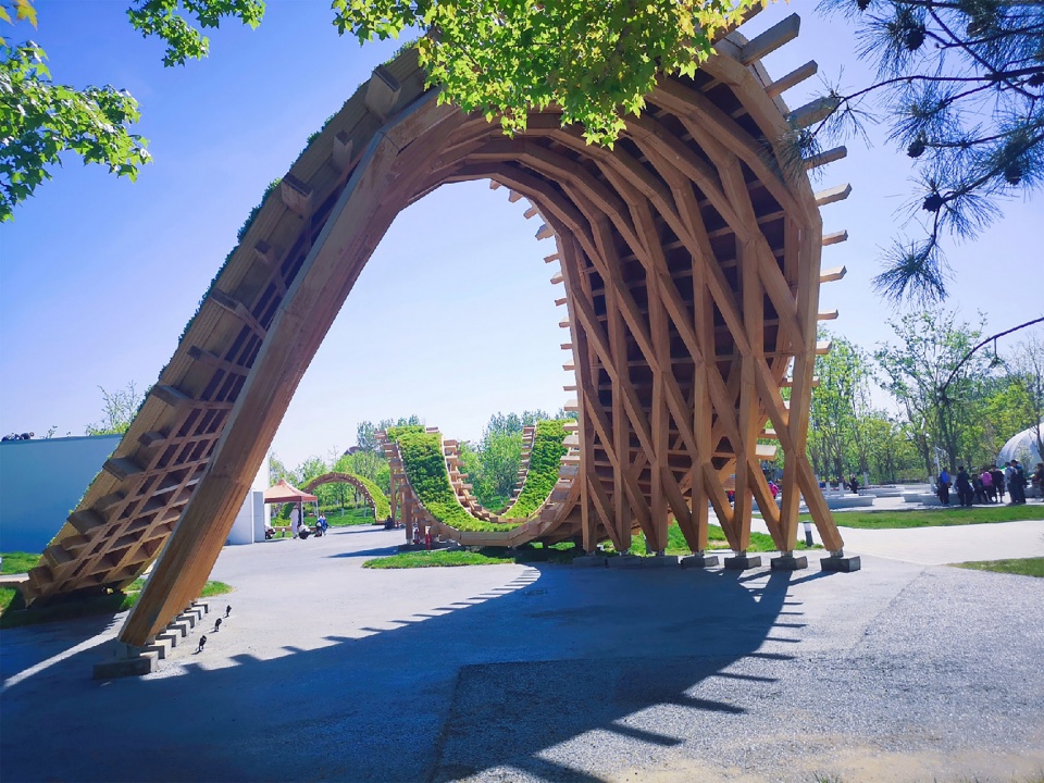 design of qinsen enterprise exhibition garden for 2019 beijing world horticultural exposition china by shanghai qinsen garden co ltd plan...