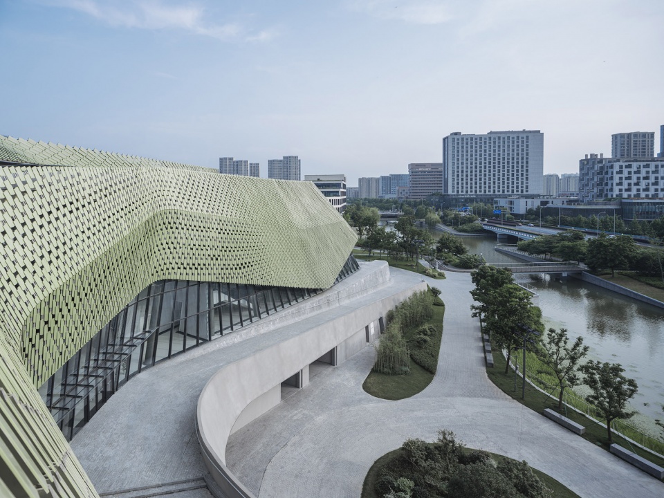 ningbo urban planning exhibition center china by playze schmidhuber
