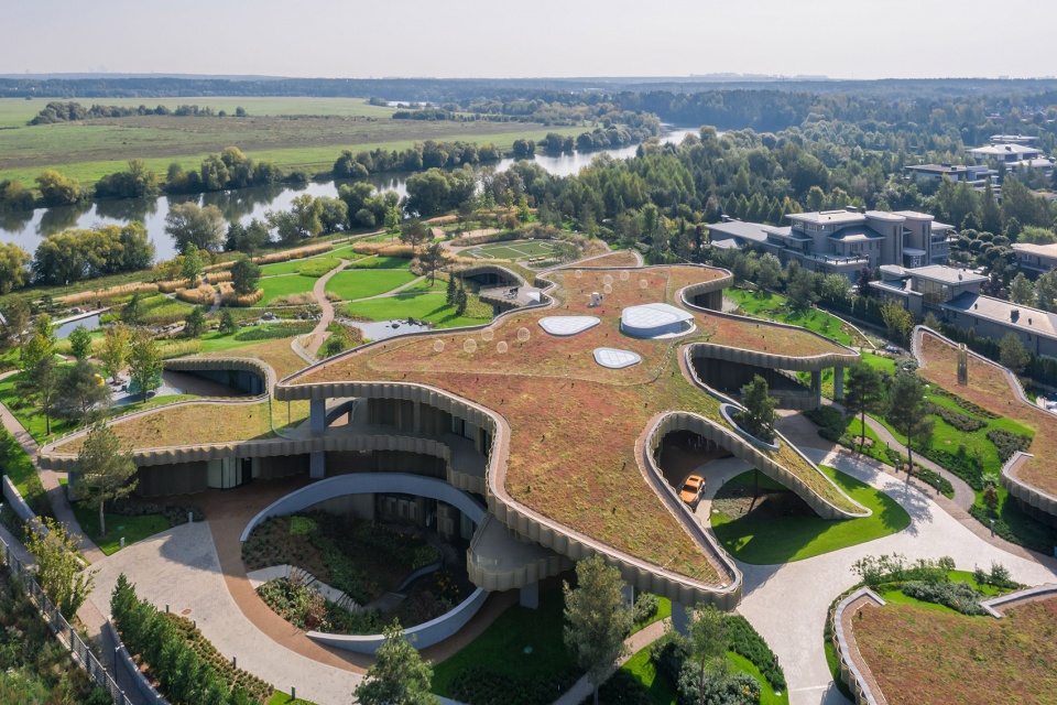 nn residence near moscow by j mayer h