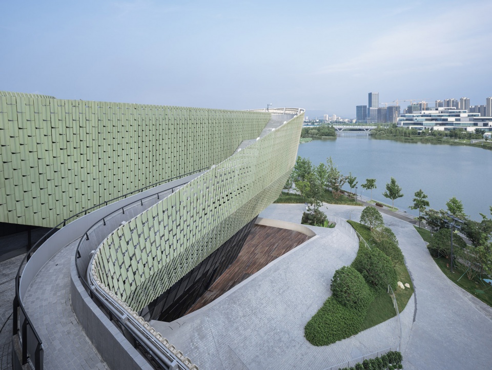 ningbo urban planning exhibition center china by playze schmidhuber