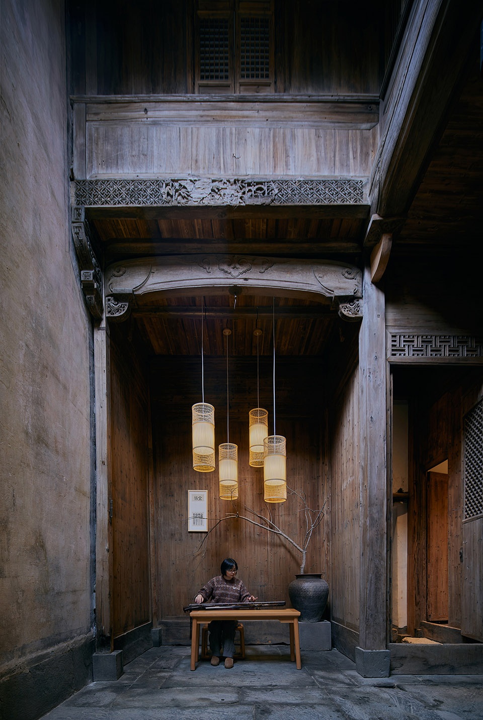 restoration and reconstruction of liu geng tang hall in hongguan village wuyuan china by 3andwich design he wei studio