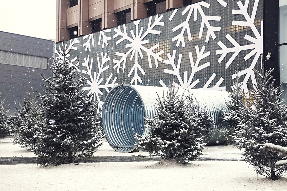 harmay–白色冬季景观装置,北京 / 头条计画 - 谷德设计网