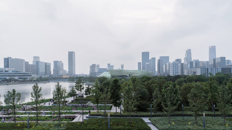 ningbo urban planning exhibition center china by playze schmidhuber