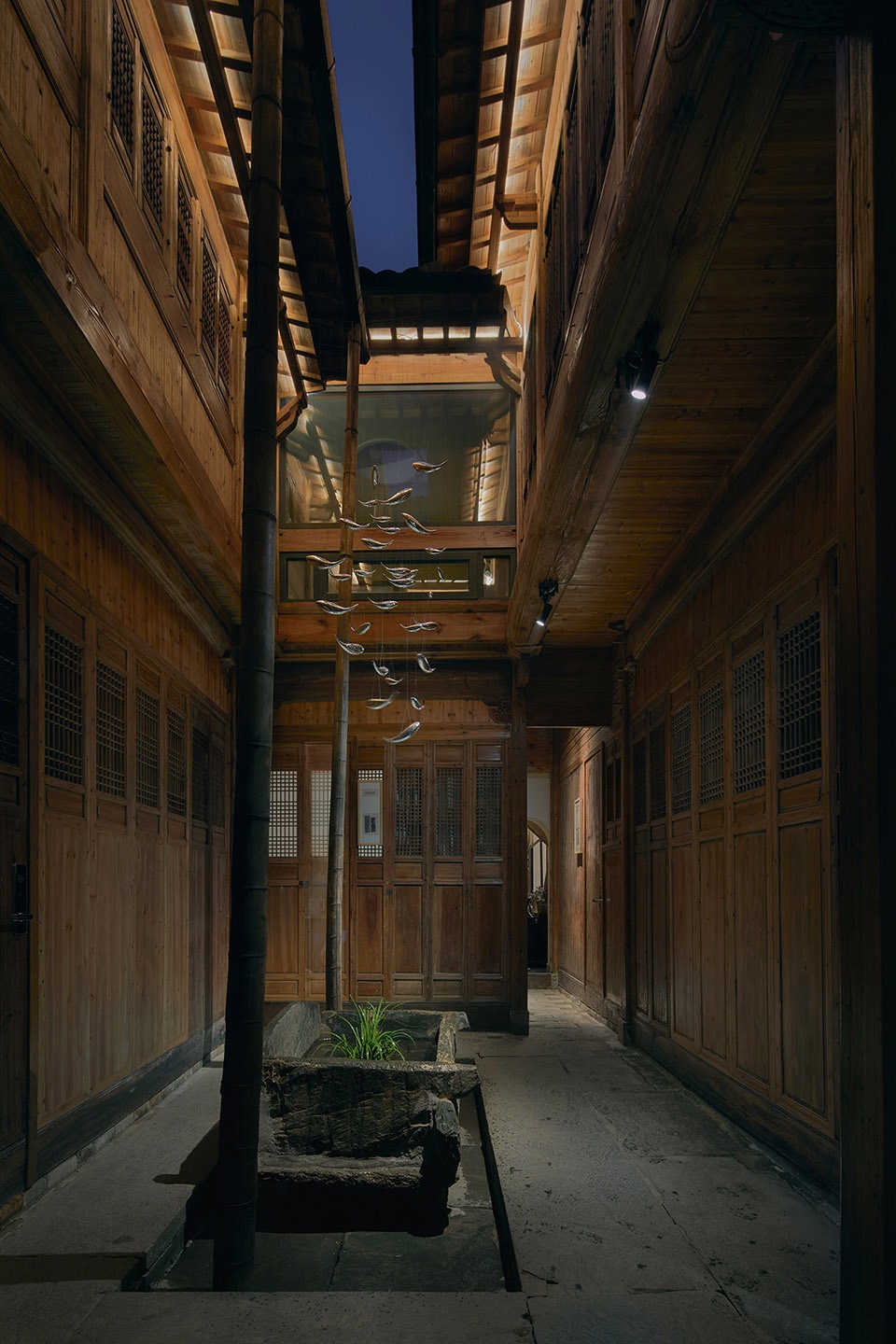 restoration and reconstruction of liu geng tang hall in hongguan village wuyuan china by 3andwich design he wei studio