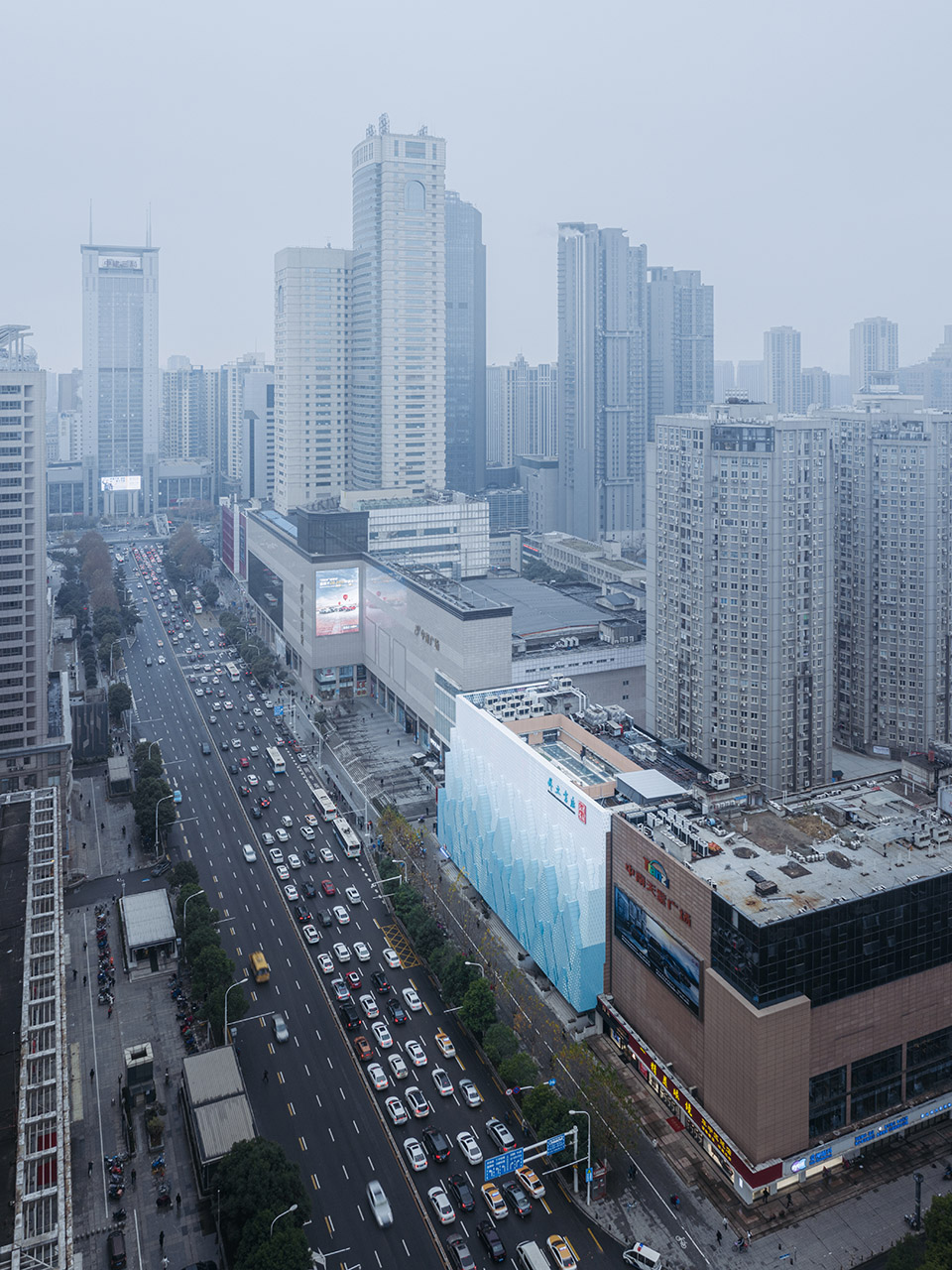 Hubei Foreign Language Bookstore, China by Wutopia Lab 谷德设计网