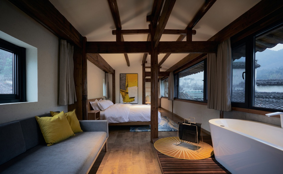 restoration and reconstruction of liu geng tang hall in hongguan village wuyuan china by 3andwich design he wei studio